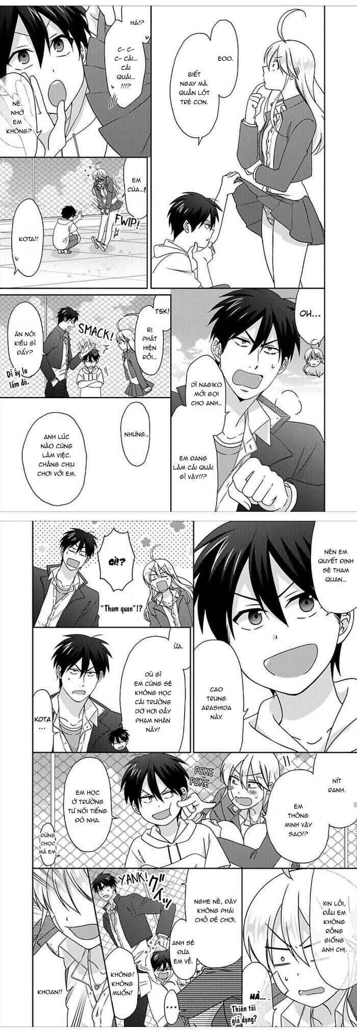 Nyotaika Yankee Gakuen ☆ Ore no Hajimete, Nerawaretemasu. Chapter 46 - Page 6