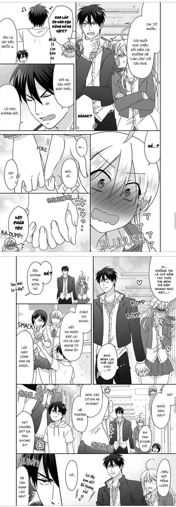 Nyotaika Yankee Gakuen ☆ Ore no Hajimete, Nerawaretemasu. Chapter 46 - Page 8