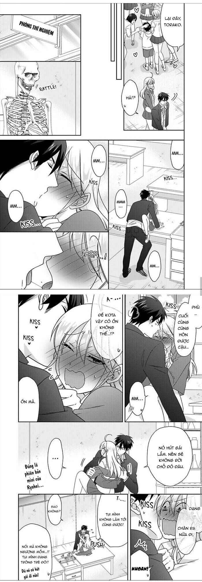 Nyotaika Yankee Gakuen ☆ Ore no Hajimete, Nerawaretemasu. Chapter 46 - Page 9