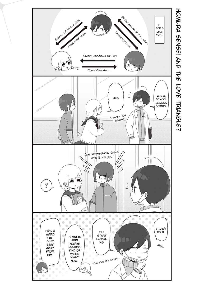 Homura-sensei Is Probably Unpopular Chapter 35 - Page 1