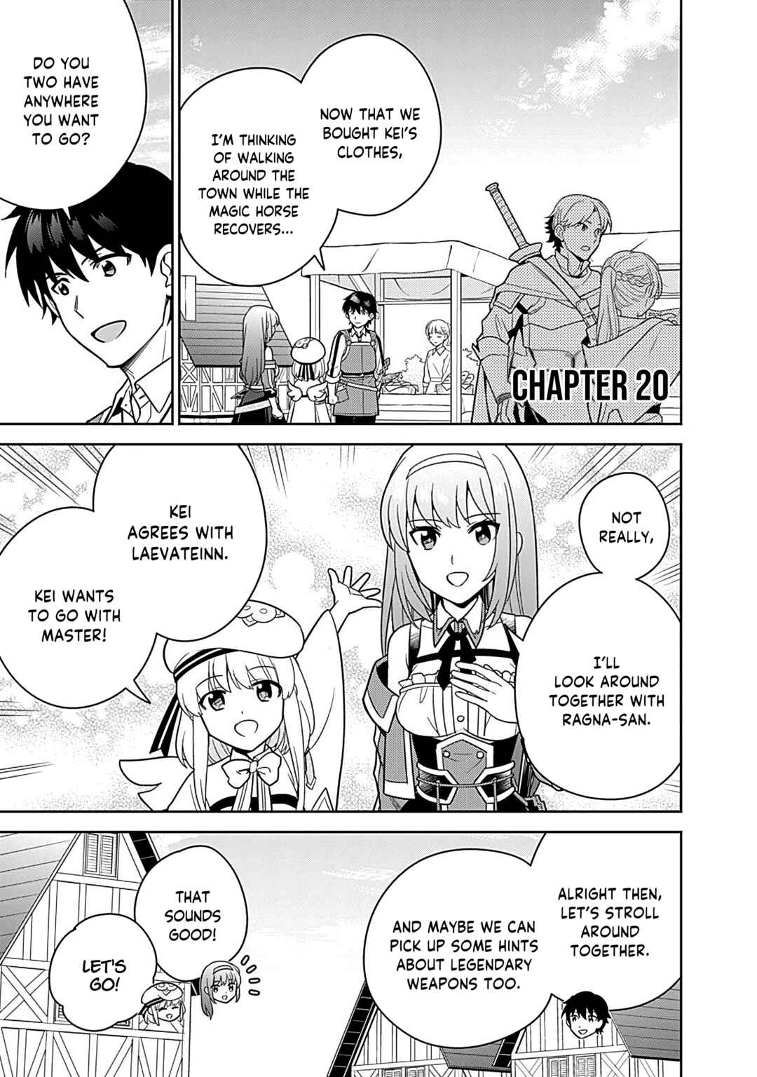 Seisan Shoku o Kiwame Sugi Tara Densetsu no Buki ga Ore no Yome ni Narinashita Chapter 20 - Page 2