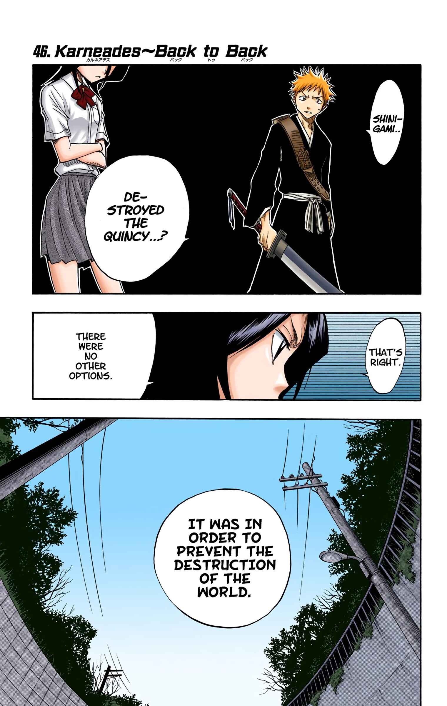 Bleach (Official Colored) Chapter 46 - Page 1