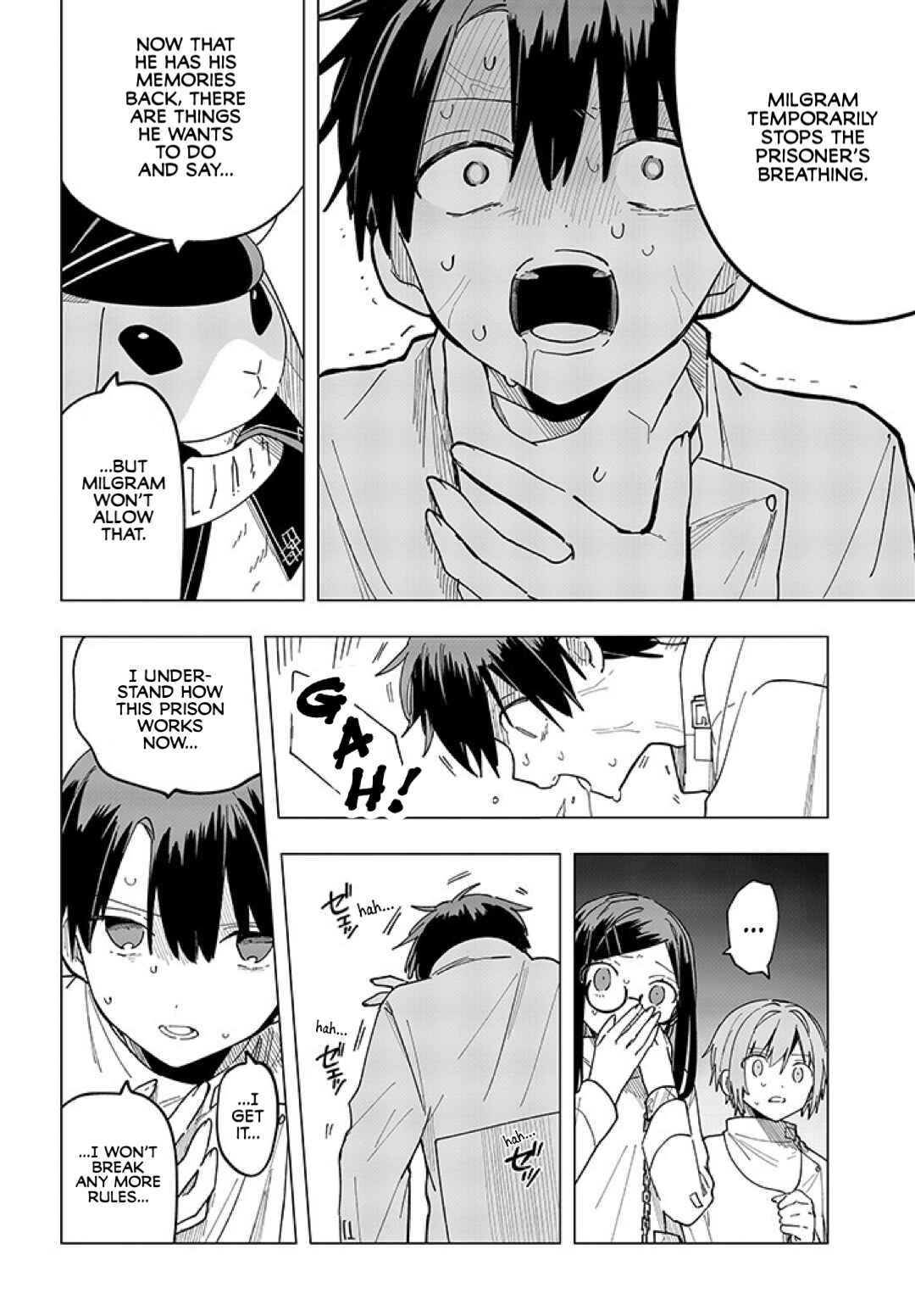 MILGRAM: Jikken Kangoku to Kanshu no Shoujo Chapter 7 - Page 6