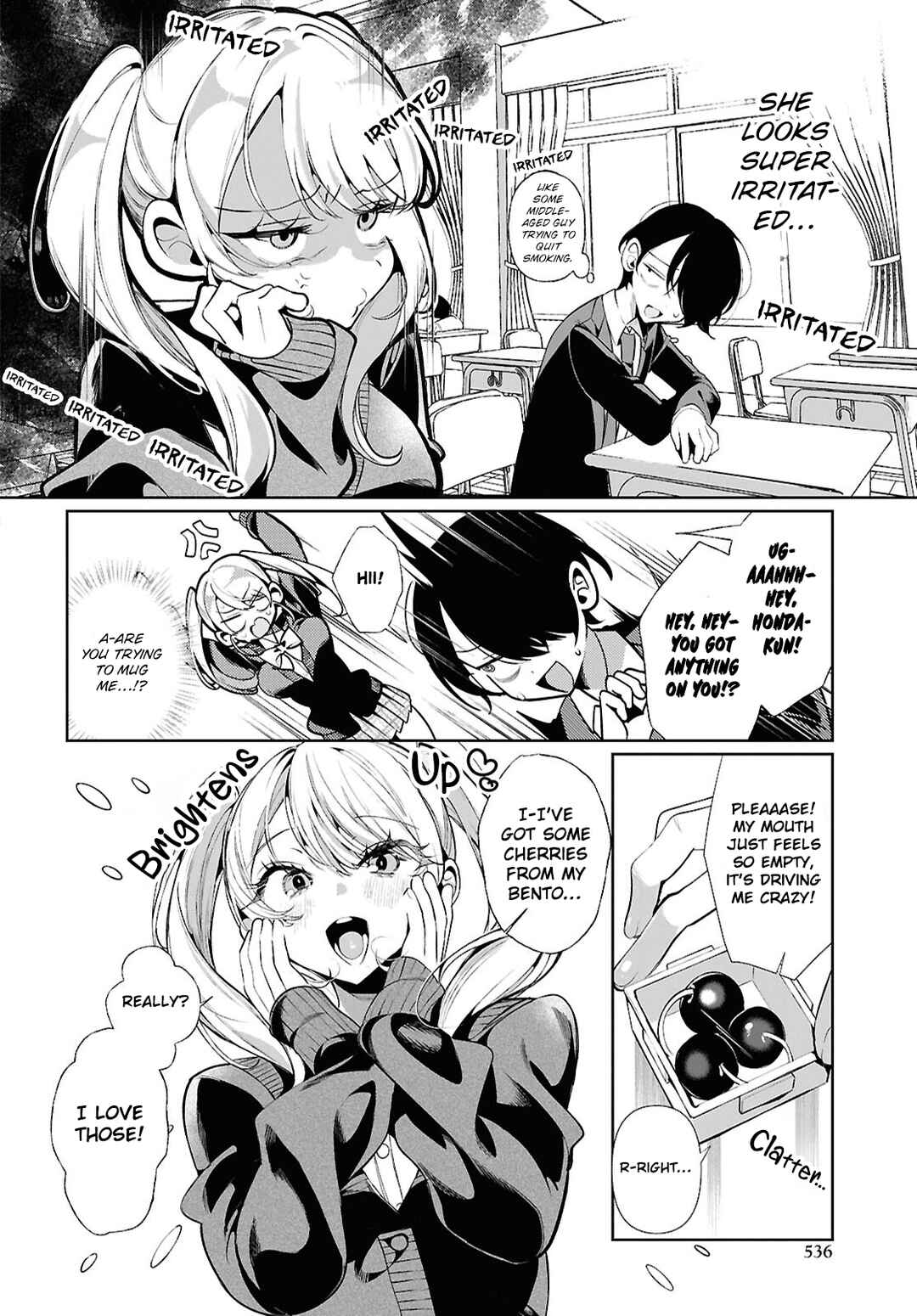 Tonari no Gyaru wa Kuchisabishii-chan Chapter 1 - Page 9