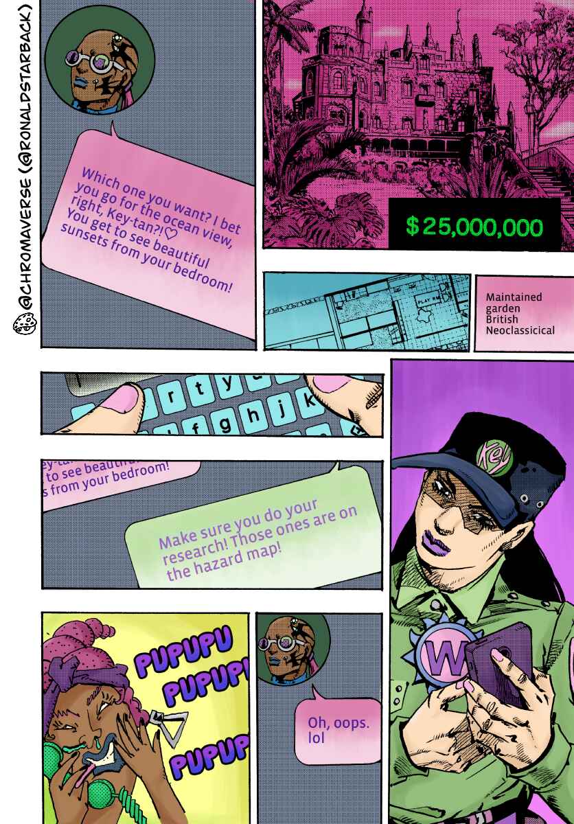 JoJo's Bizarre Adventure Part 9 - The JOJOLands (Fan-Colored) Chapter 29 - Page 13