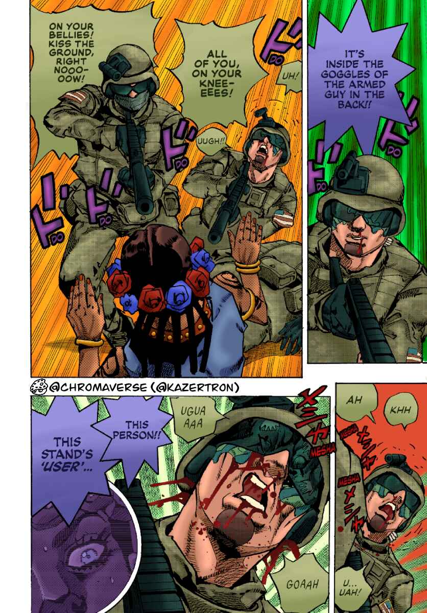 JoJo's Bizarre Adventure Part 9 - The JOJOLands (Fan-Colored) Chapter 29 - Page 36