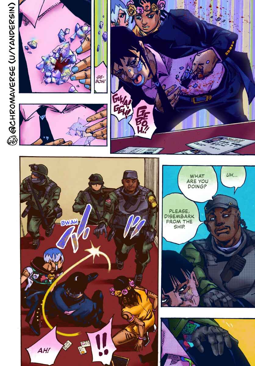 JoJo's Bizarre Adventure Part 9 - The JOJOLands (Fan-Colored) Chapter 29 - Page 9