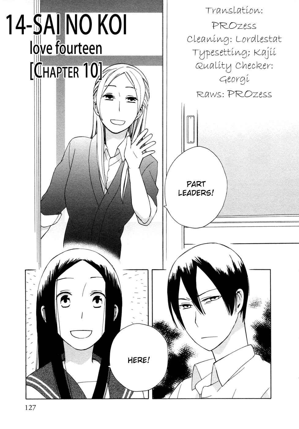 Love at Fourteen Chapter 10 - Page 1