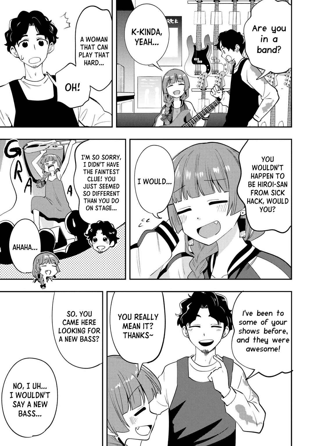 Bocchi the Rock! Gaiden: Hiroi Kikuri no Fukazake Nikki Chapter 18 - Page 7