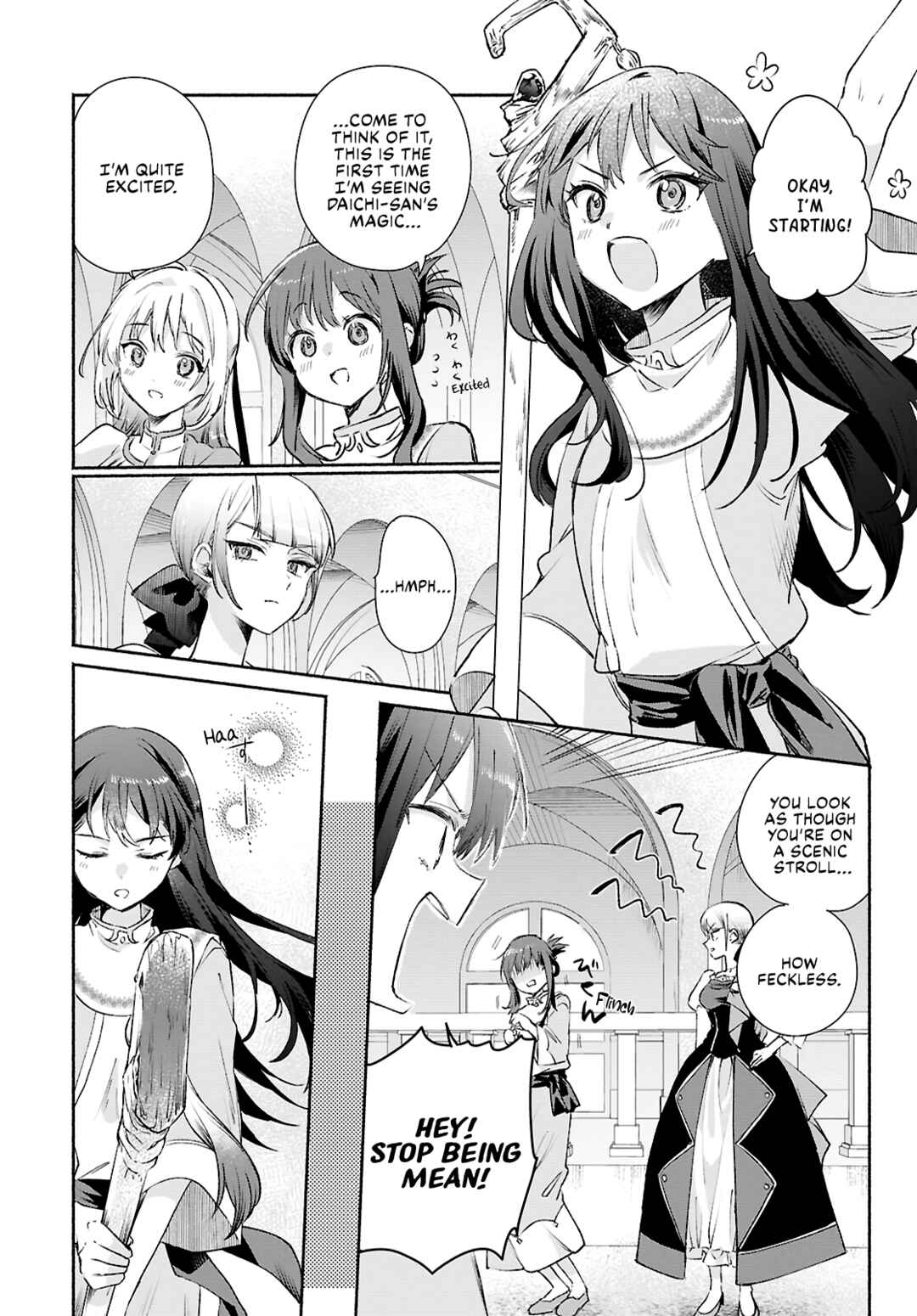 Muryoku Seijo to Munou Oujo ~Maryoku Zero de Shoukansareta Seijo no Isekai Kyuukokuki~ Chapter 13 - Page 15