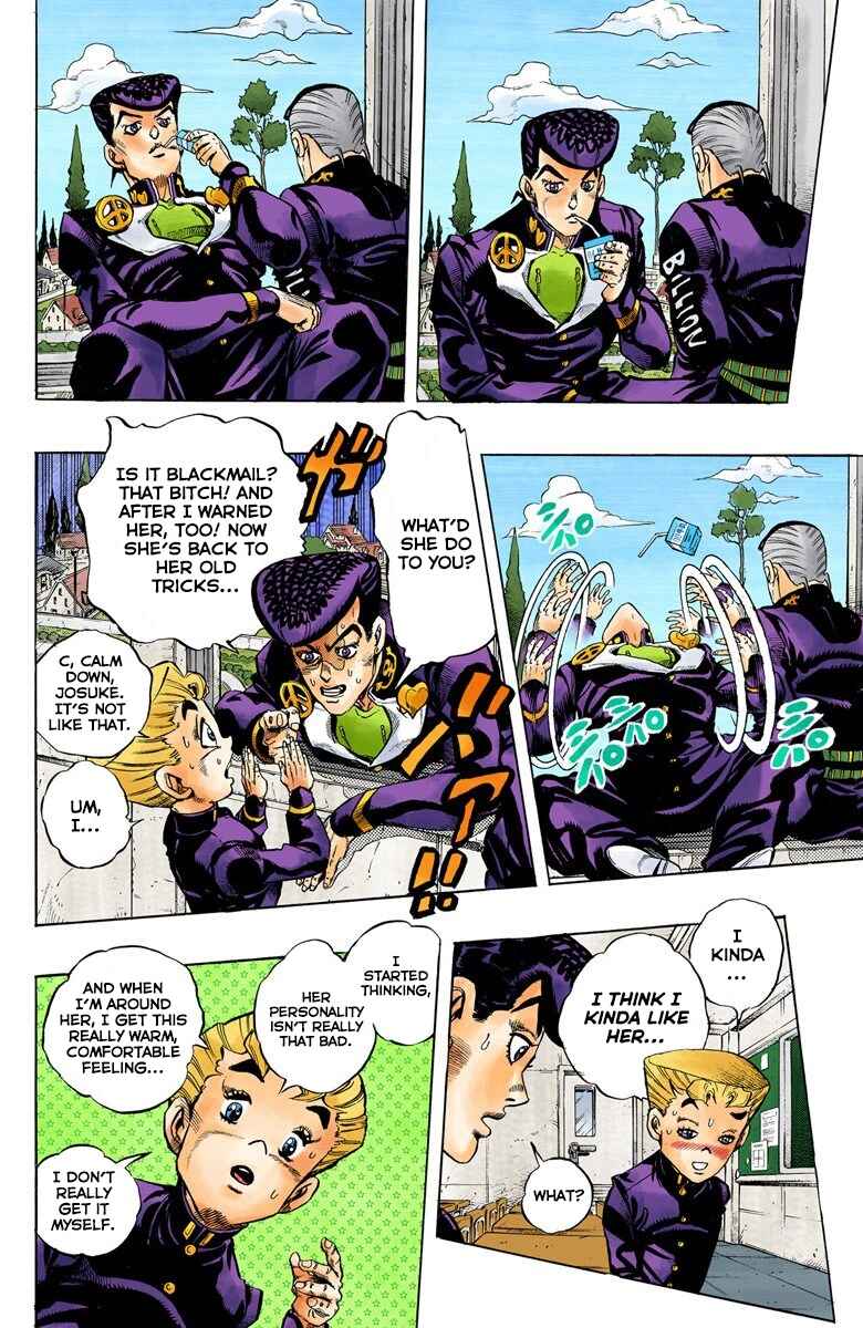 JoJo no Kimyou na Bouken: Part 4 - Diamond wa Kudakenai Color-ban Chapter 87 - Page 3