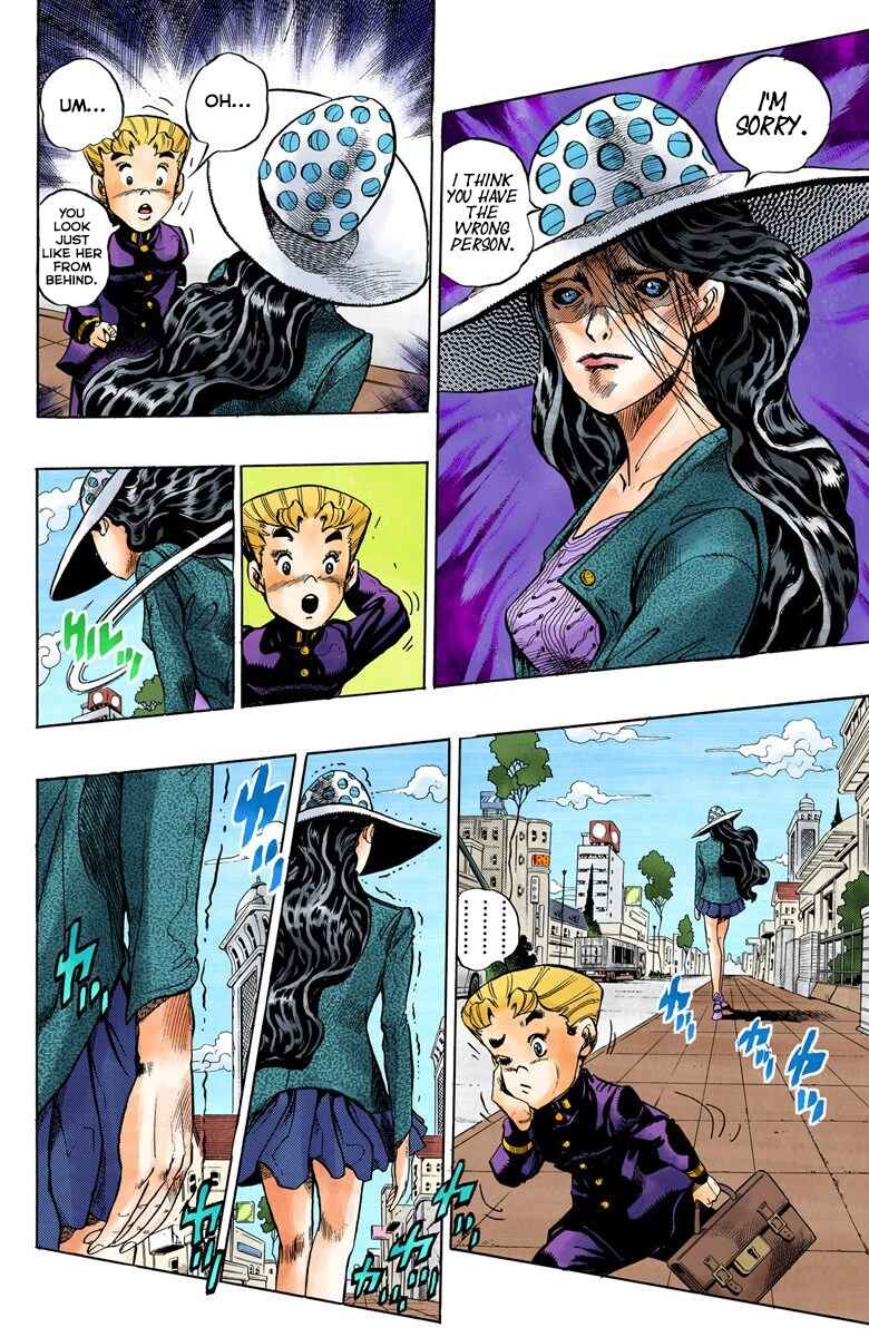 JoJo no Kimyou na Bouken: Part 4 - Diamond wa Kudakenai Color-ban Chapter 87 - Page 9