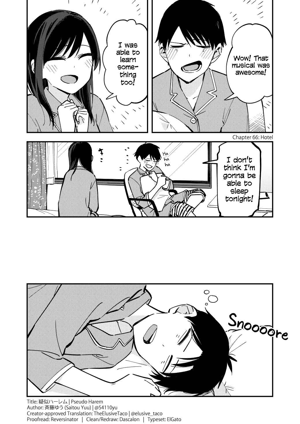 Giji Harem Chapter 66 - Page 1