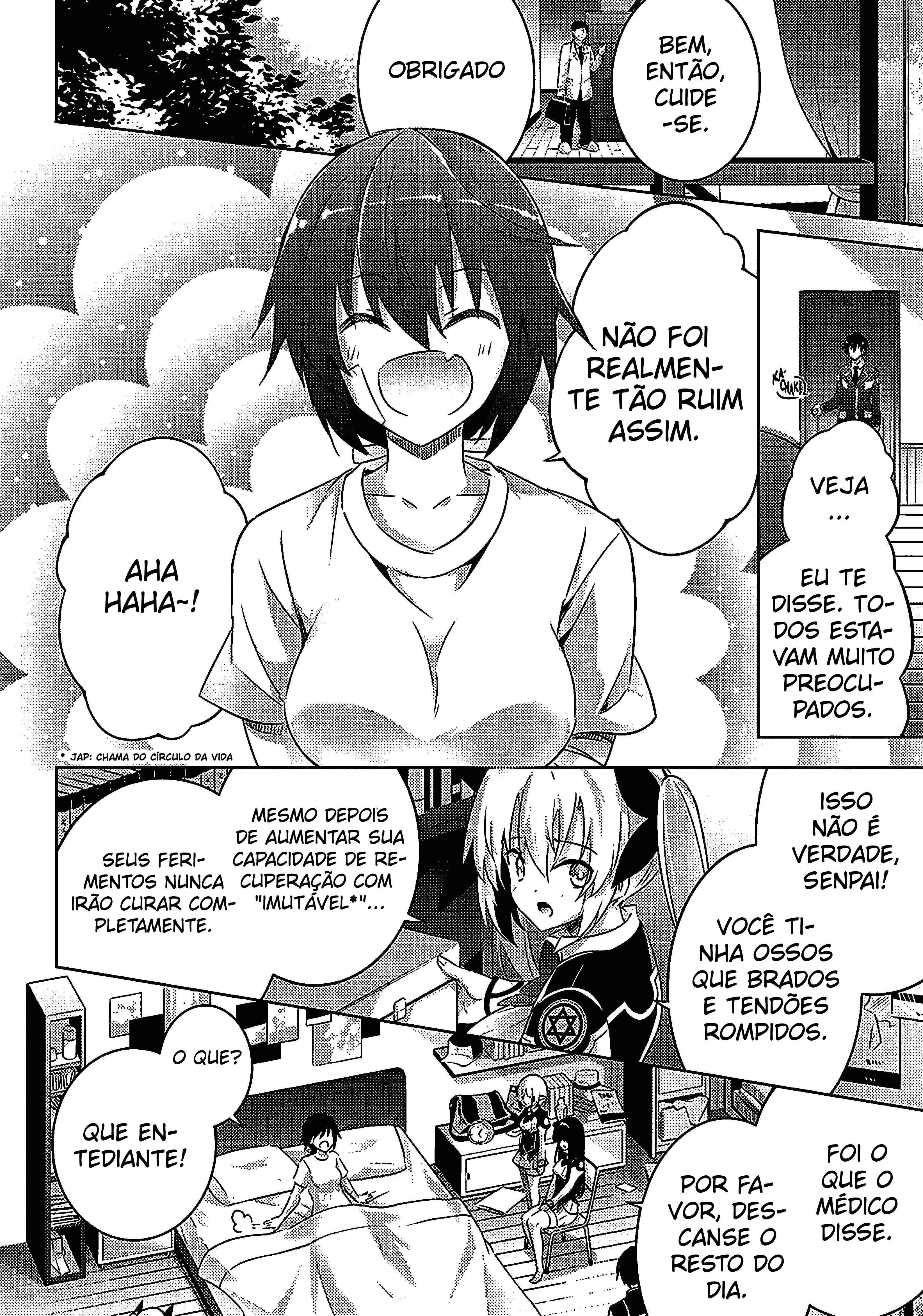 Magika no Kenshi to Shoukan Maou Chapter 49 - Page 4
