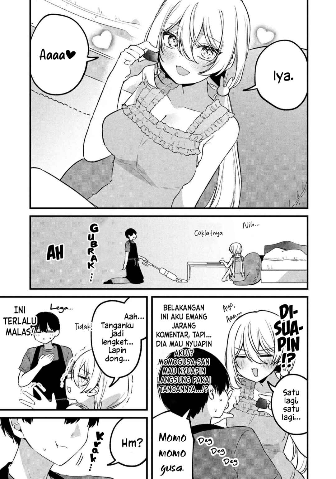 Momogusa-san ga Monogusa Sugiru!! Chapter 19 - Page 4