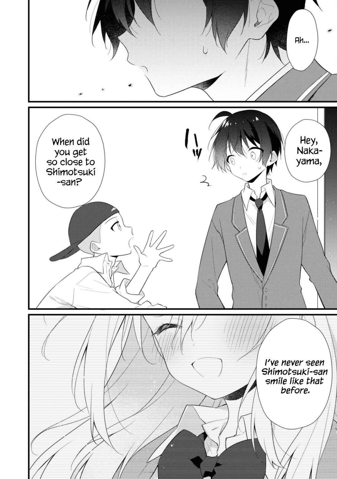 Shimotsuki-san wa Mobu ga Suki: Hitomishiri na Kanojo wa Ore ni Dake Dere Amai Chapter 8 - Page 11