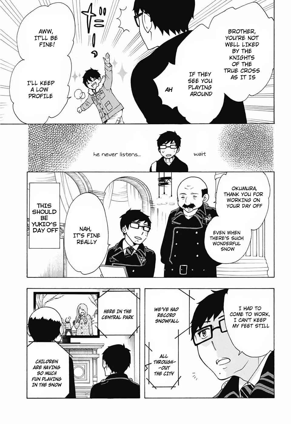 Salaryman Exorcist - Okumura Yukio no Aishuu Chapter 34 - Page 3