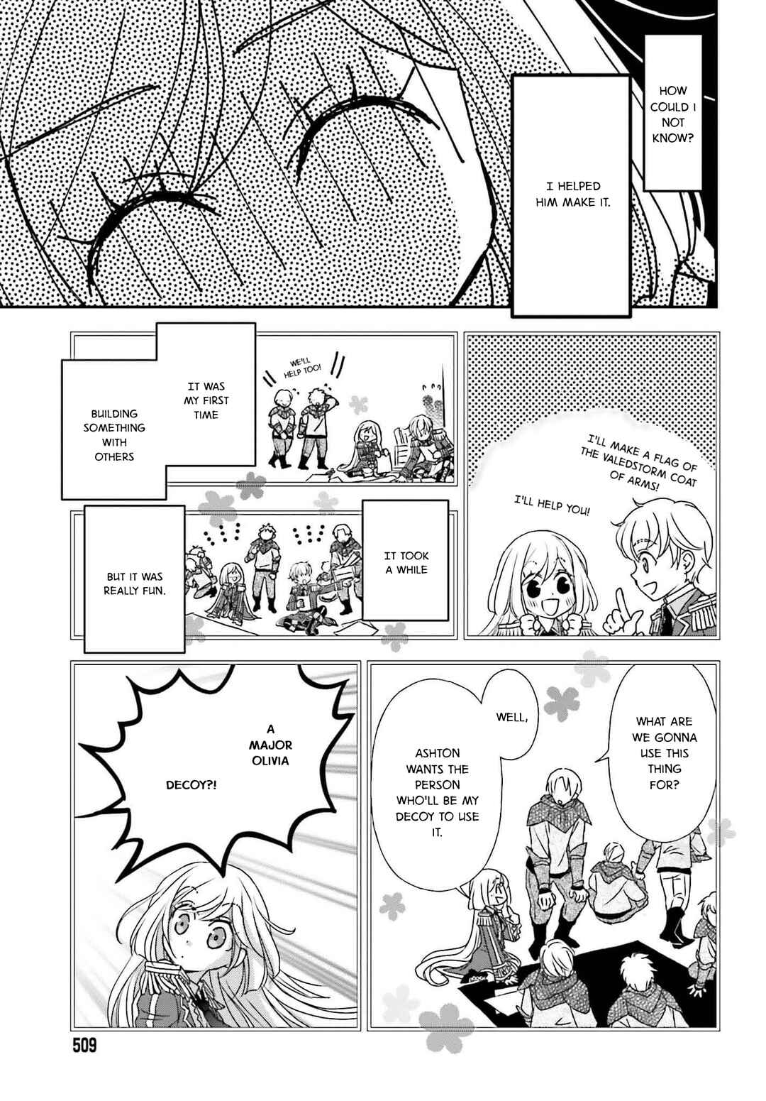 Shinigami ni Sodaterareta Shoujo wa Shikkoku no Tsurugi o Mune ni Idaku Chapter 50 - Page 5