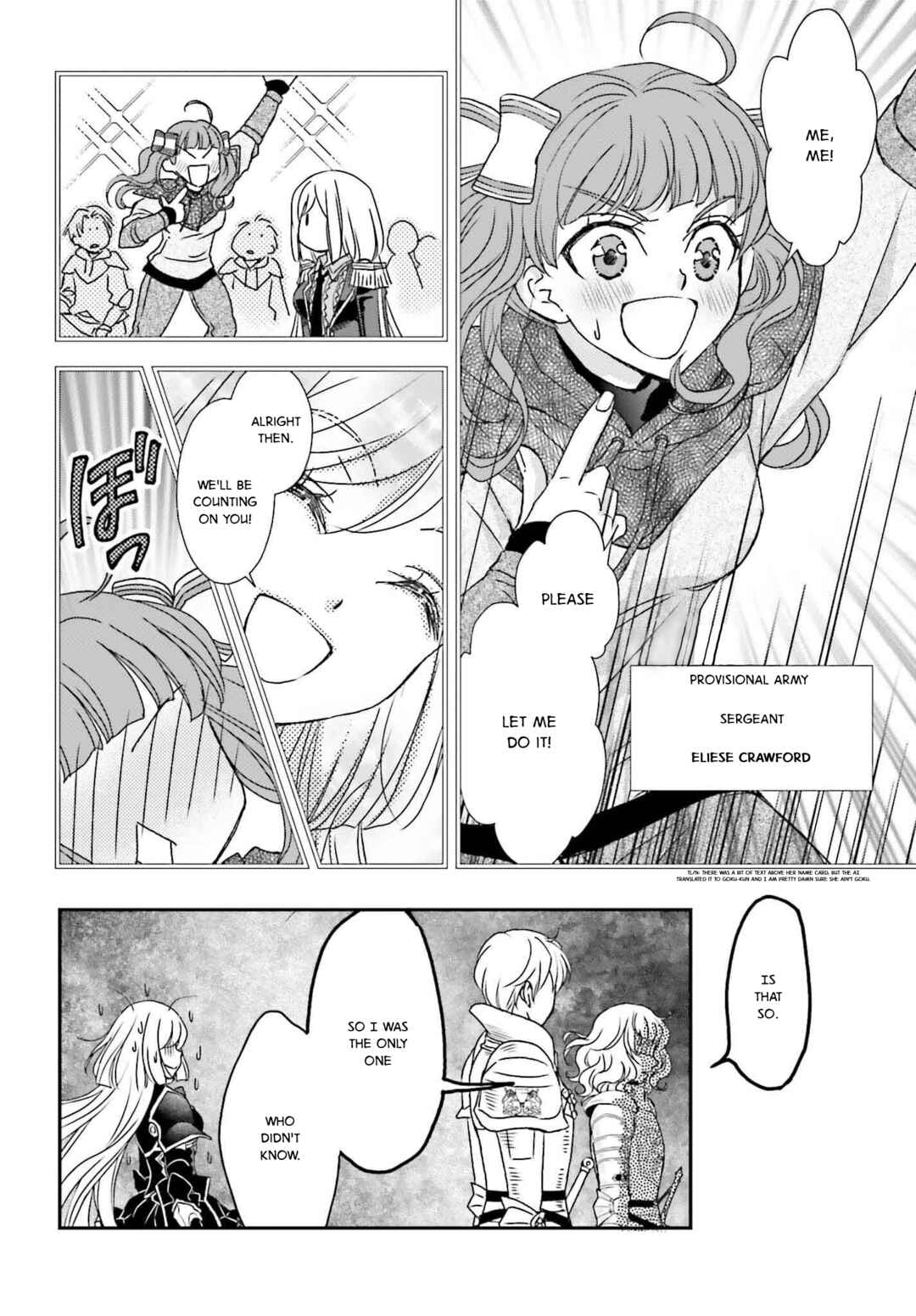 Shinigami ni Sodaterareta Shoujo wa Shikkoku no Tsurugi o Mune ni Idaku Chapter 50 - Page 6