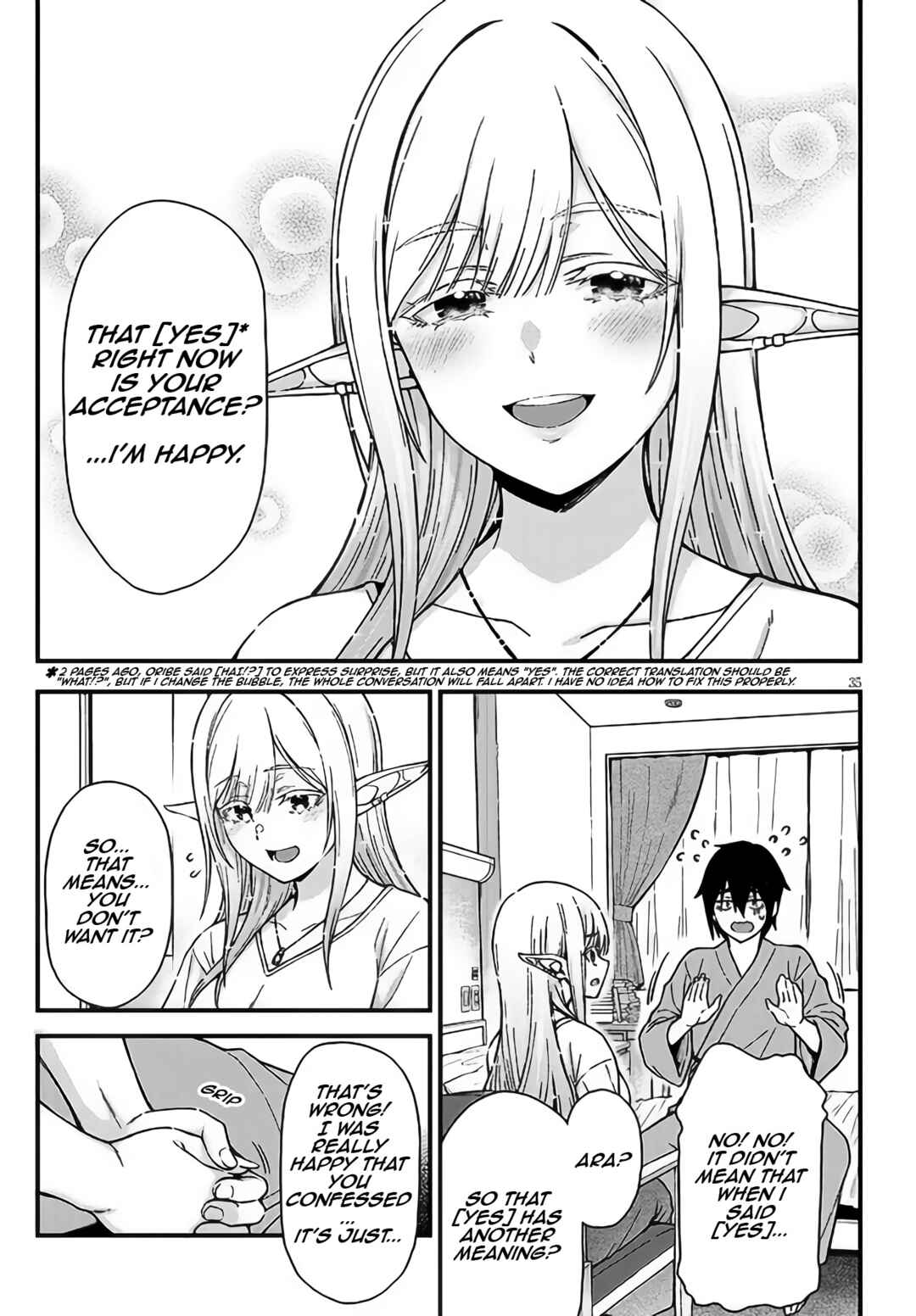 Isekai Kara Kita Elf to Tomo ni Sugosu Nichijou Chapter 1 - Page 34