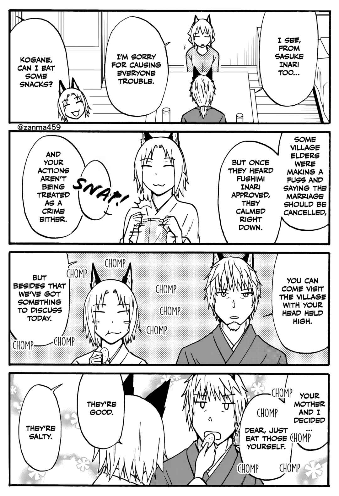 Totsugi Okureta Kitsune ga Yome ni Kuru Hanashi Chapter 99 - Page 4