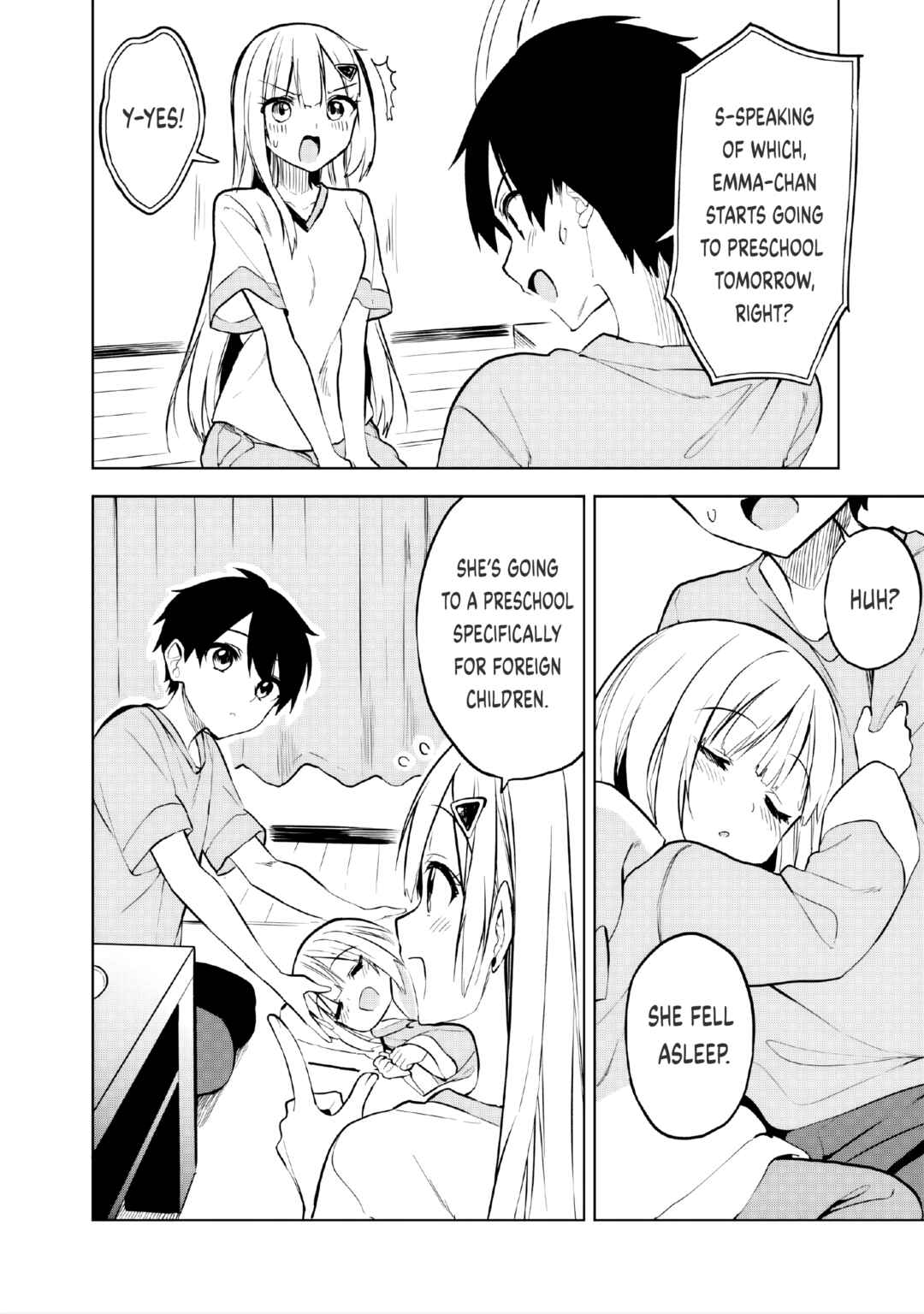 Maigo ni Natteita Youjo wo Tasuketara, Otonari ni Sumu Bishoujo Ryuugakusei ga Ie ni Asobi ni Kuru you ni Natta Ken ni Tsuite Chapter 15 - Page 4