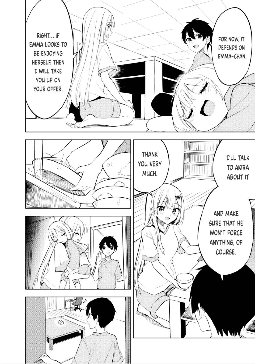Maigo ni Natteita Youjo wo Tasuketara, Otonari ni Sumu Bishoujo Ryuugakusei ga Ie ni Asobi ni Kuru you ni Natta Ken ni Tsuite Chapter 15 - Page 6