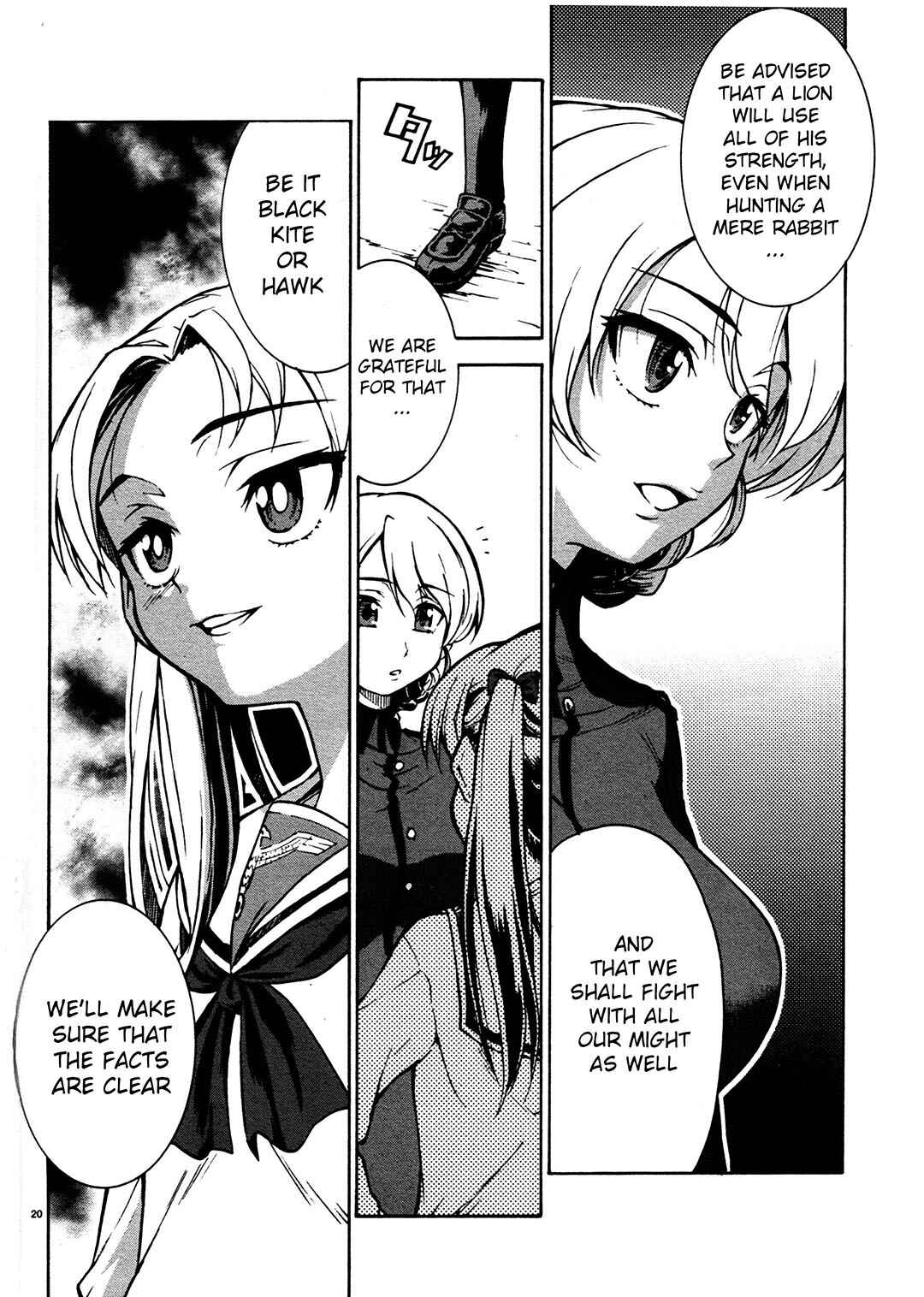 Girls und Panzer Chapter 3 - Page 22