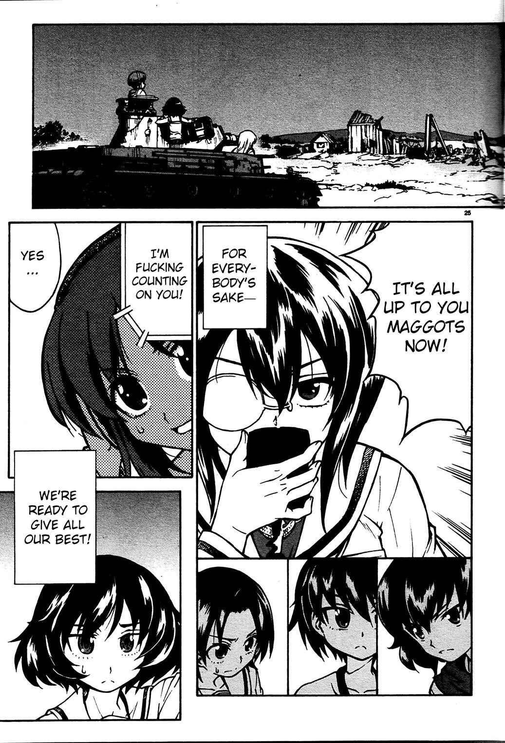 Girls und Panzer Chapter 3 - Page 27
