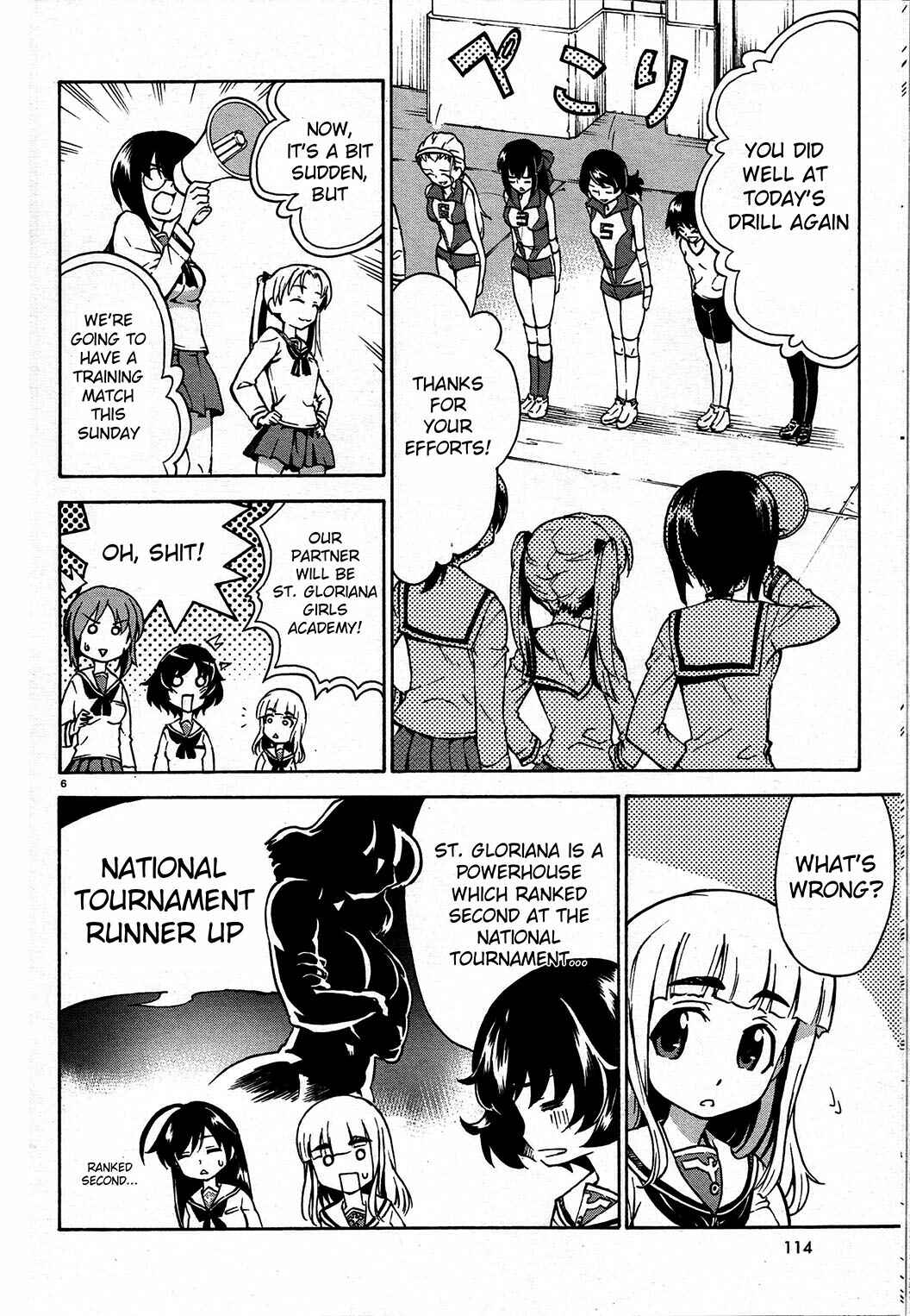 Girls und Panzer Chapter 3 - Page 8