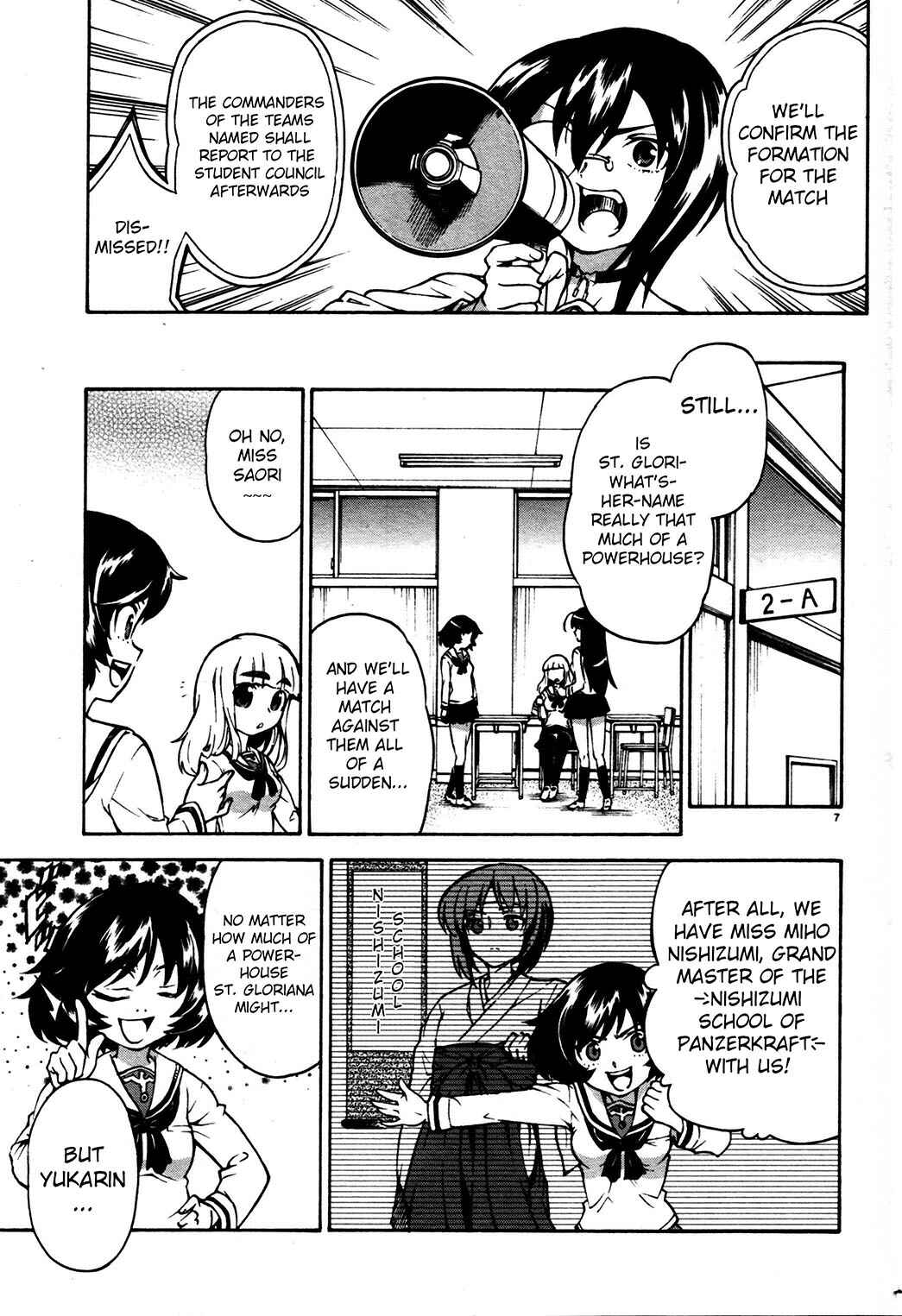 Girls und Panzer Chapter 3 - Page 9