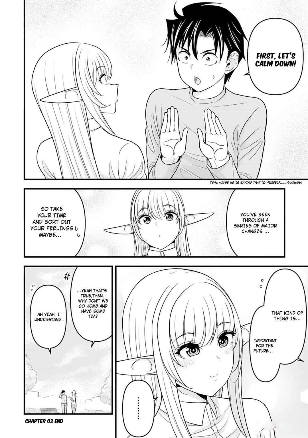 Isekai kara Elf-san ga Ochite Kita no desu ga!? Chapter 3 - Page 27