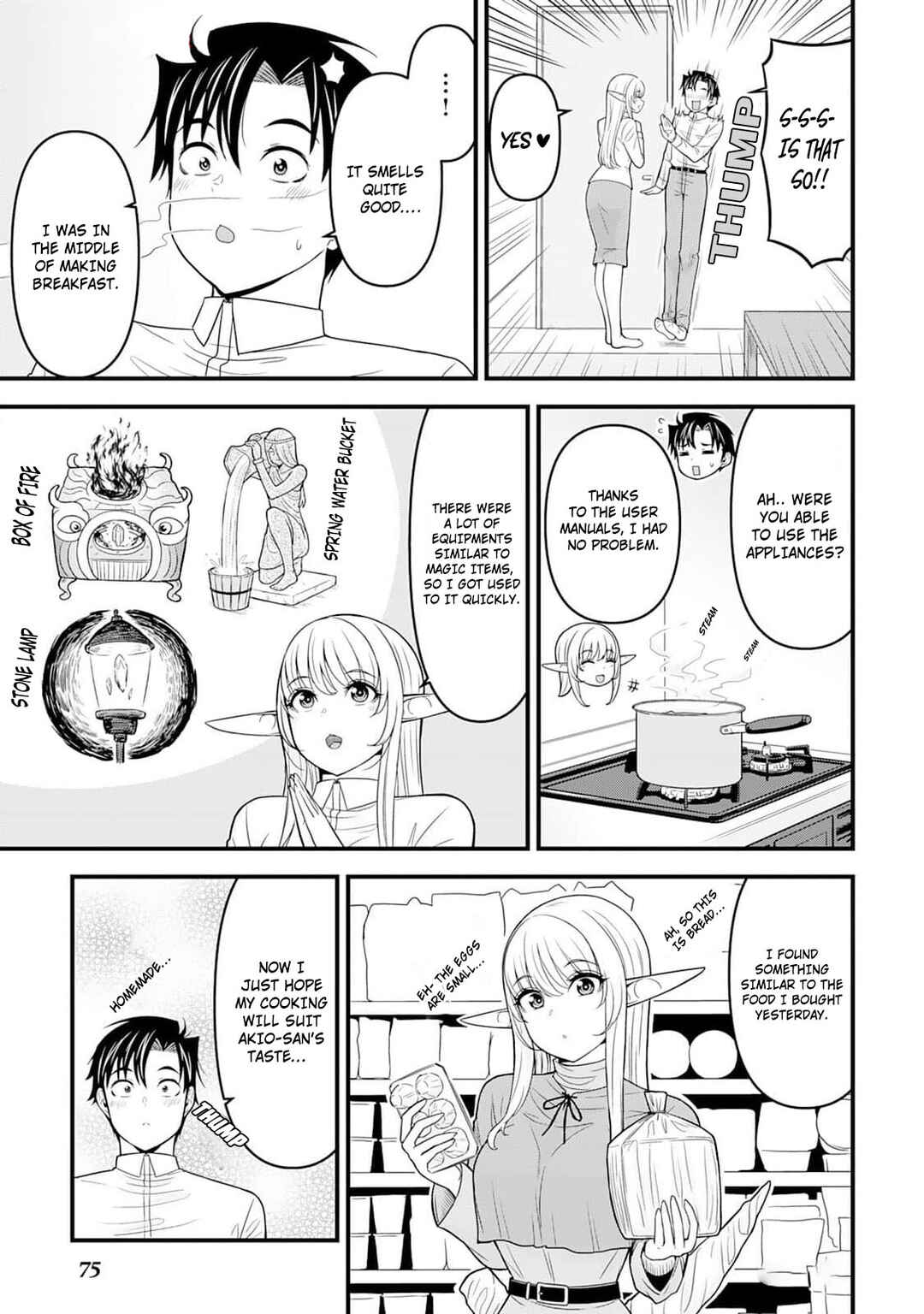 Isekai kara Elf-san ga Ochite Kita no desu ga!? Chapter 3 - Page 8