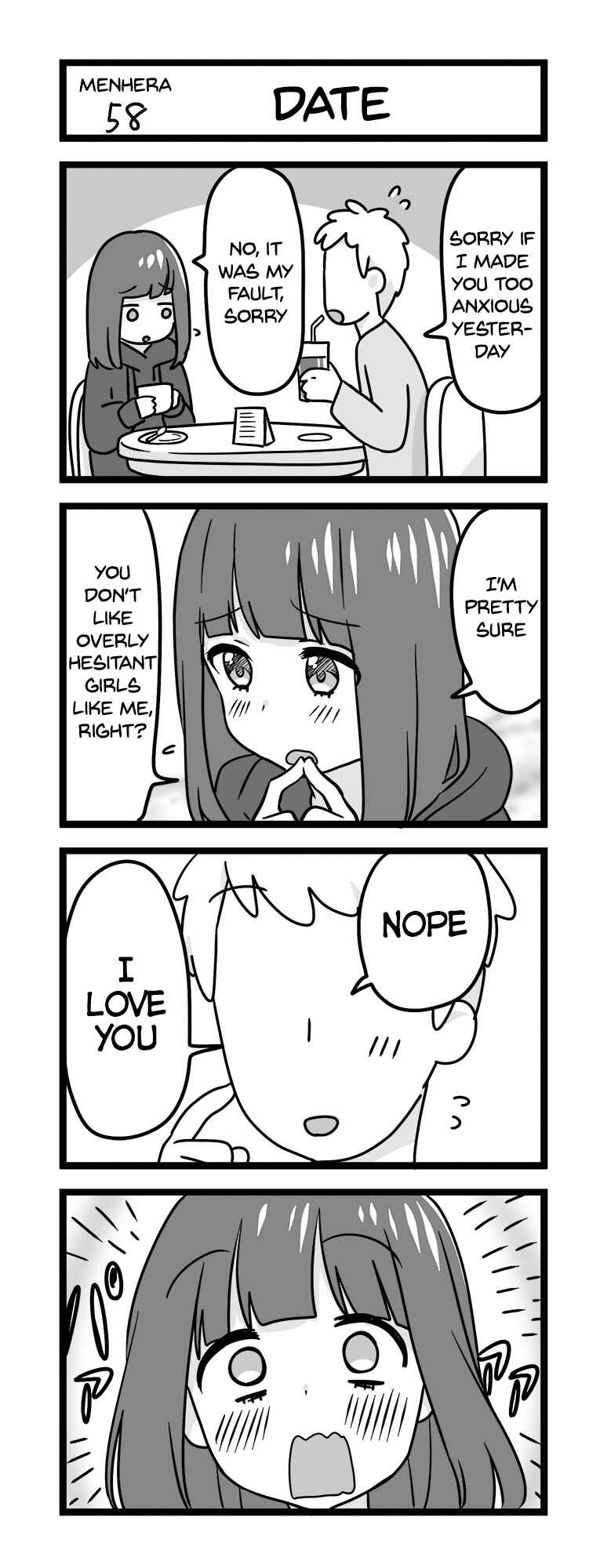 Menhera Shoujo Kurumi-chan Chapter 58 - Page 1