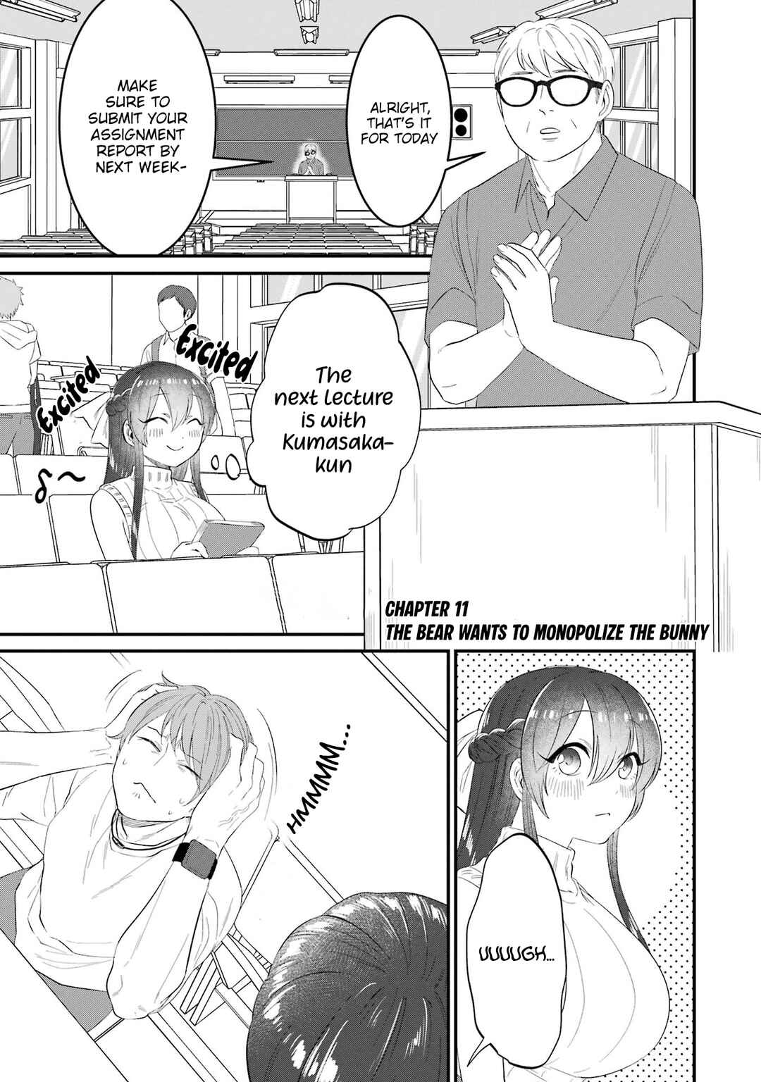 Kuma to Usagi wa Tomodachi de wa Irarenai Chapter 11 - Page 1