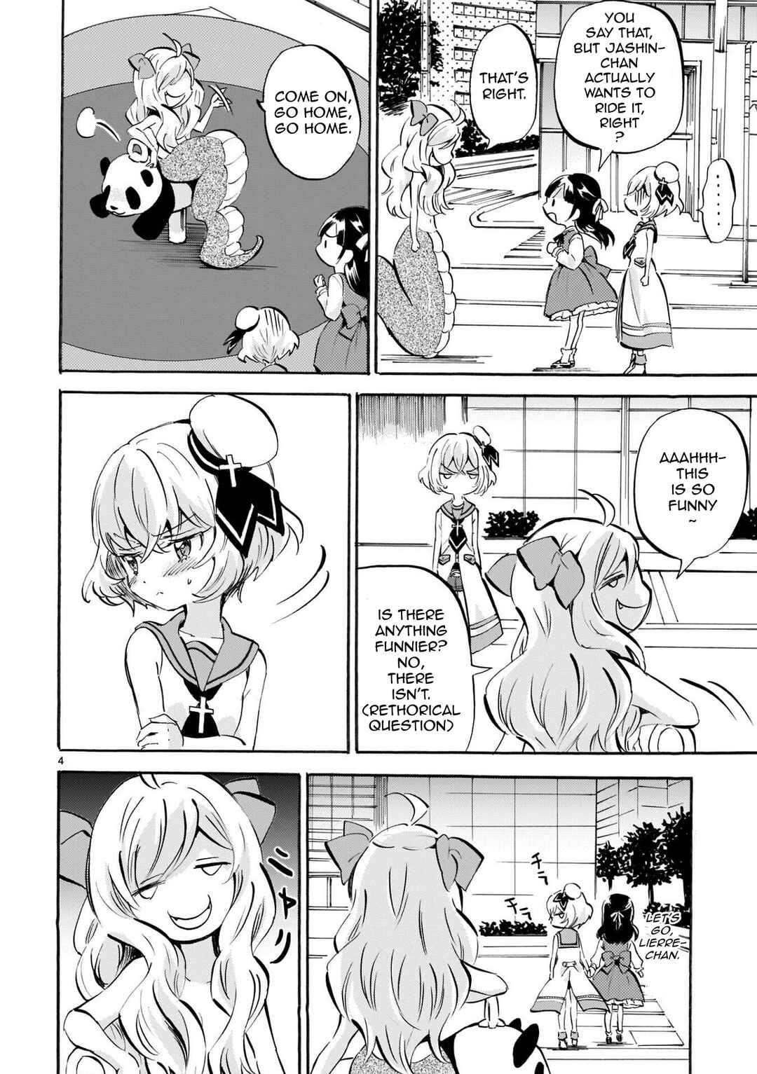Jashin-chan Dropkick Chapter 165 - Page 4