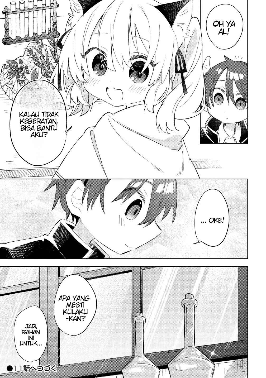 Nekomimi Shoujo wa Mori de Slow Life wo Okuritai ~Mofumofu wa Shomou Shimashita ga, Seijo to ka Ouji-sama to ka wa Chuumongai desu~ Chapter 10.2 - Page 21