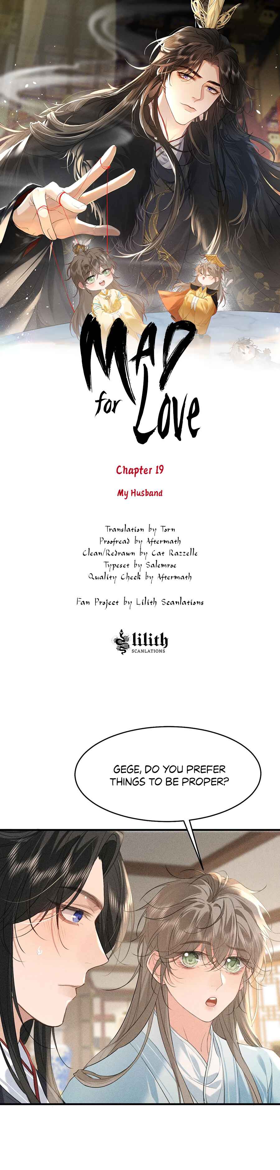 Mad for Love Chapter 19 - Page 1