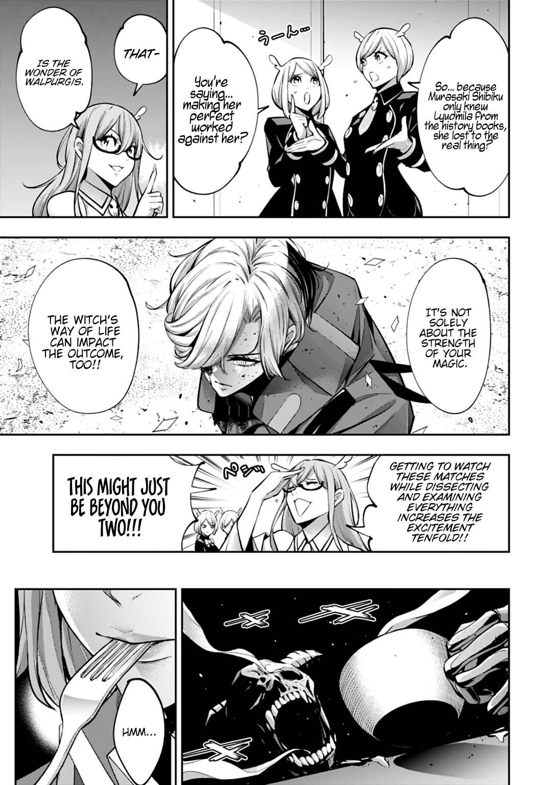 Majo Taisen - 32-nin no Isai no Majo wa Koroshiau Chapter 63 - Page 9