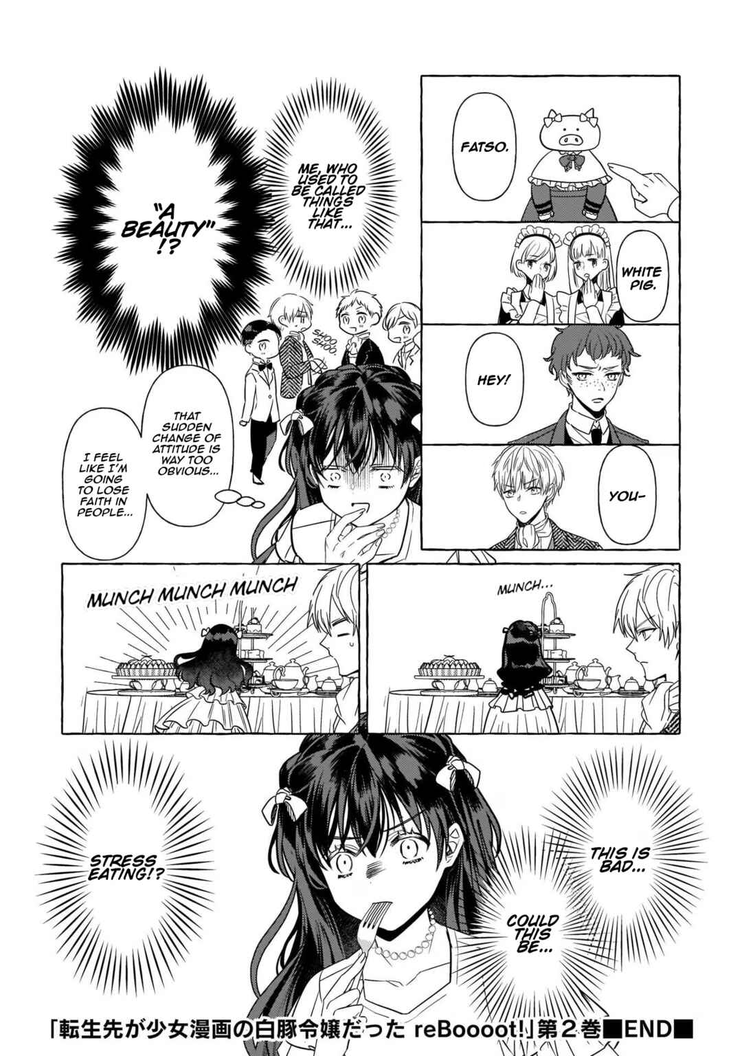 Tenseisaki ga Shoujo Manga no Shirobuta Reijou datta reBoooot! Chapter 9 - Page 35