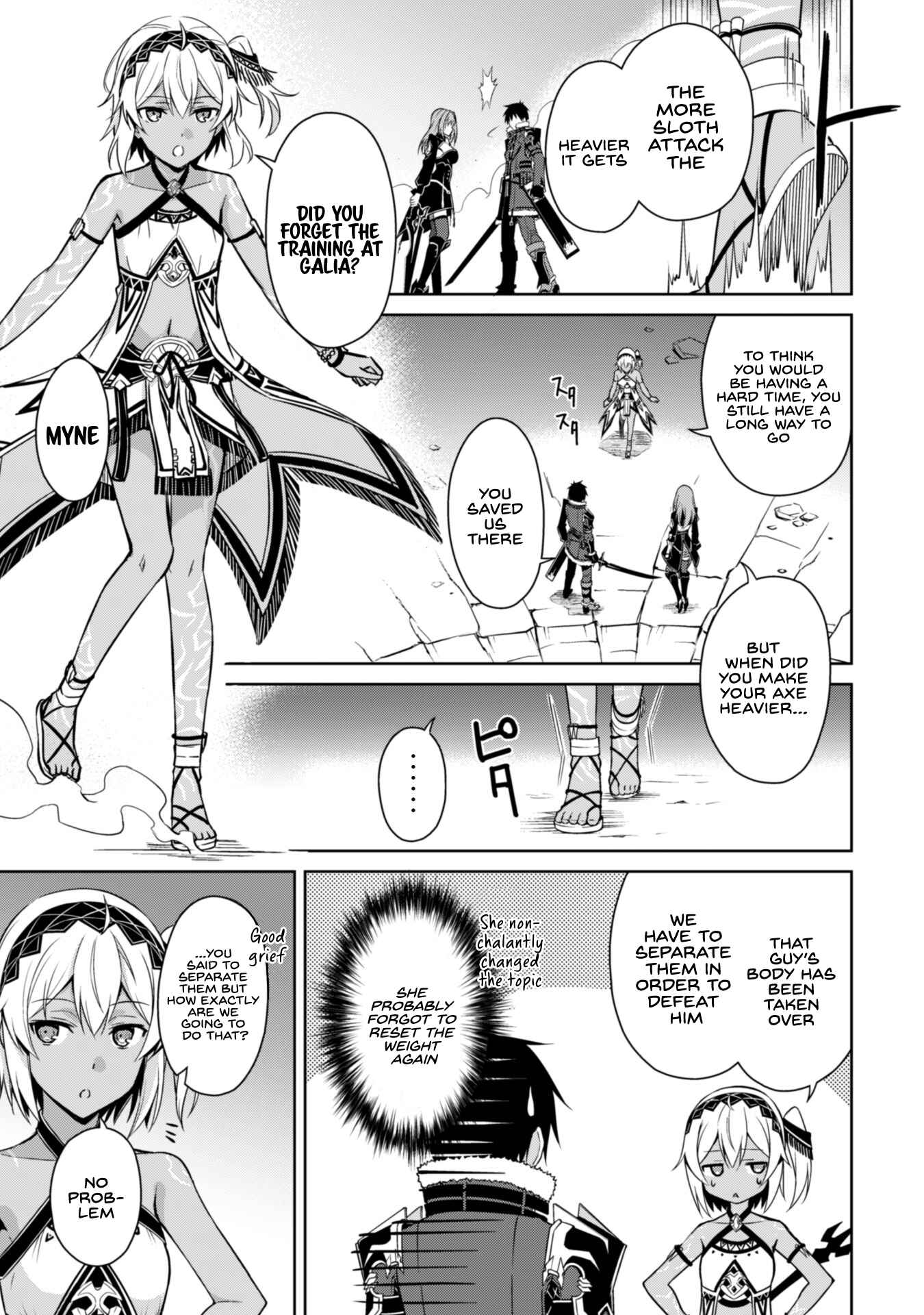 Boushoku no Berserk: Ore dake Level to Iu Gainen o Toppa Suru Chapter 37 - Page 9