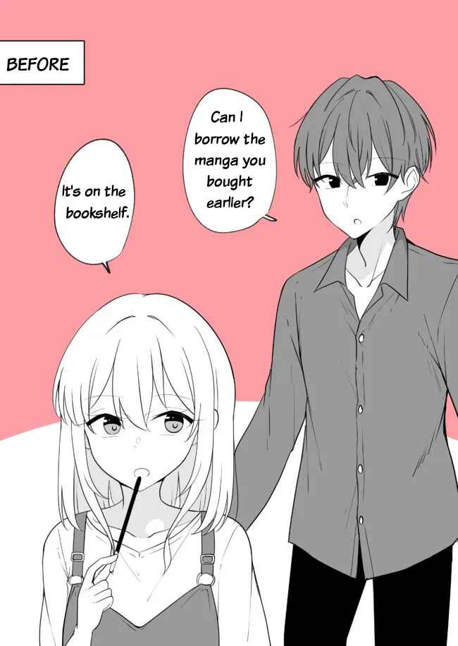 Aru Hi Kareshi ga Onnanoko ni Natteshimata Couple no Nichijou Chapter 13 - Page 1