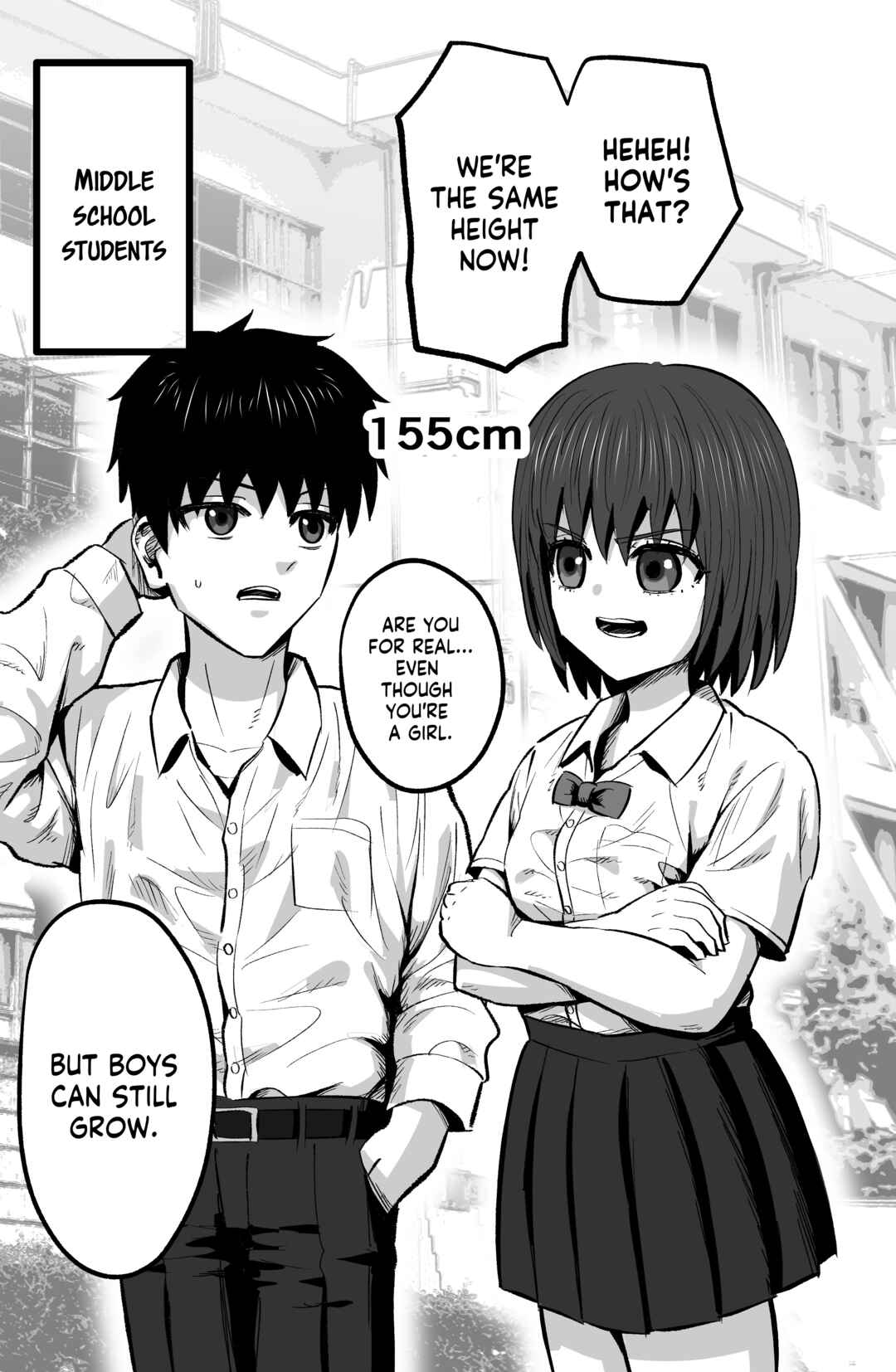 Childhood Friends Competing For Height Chapter ? - Page 2