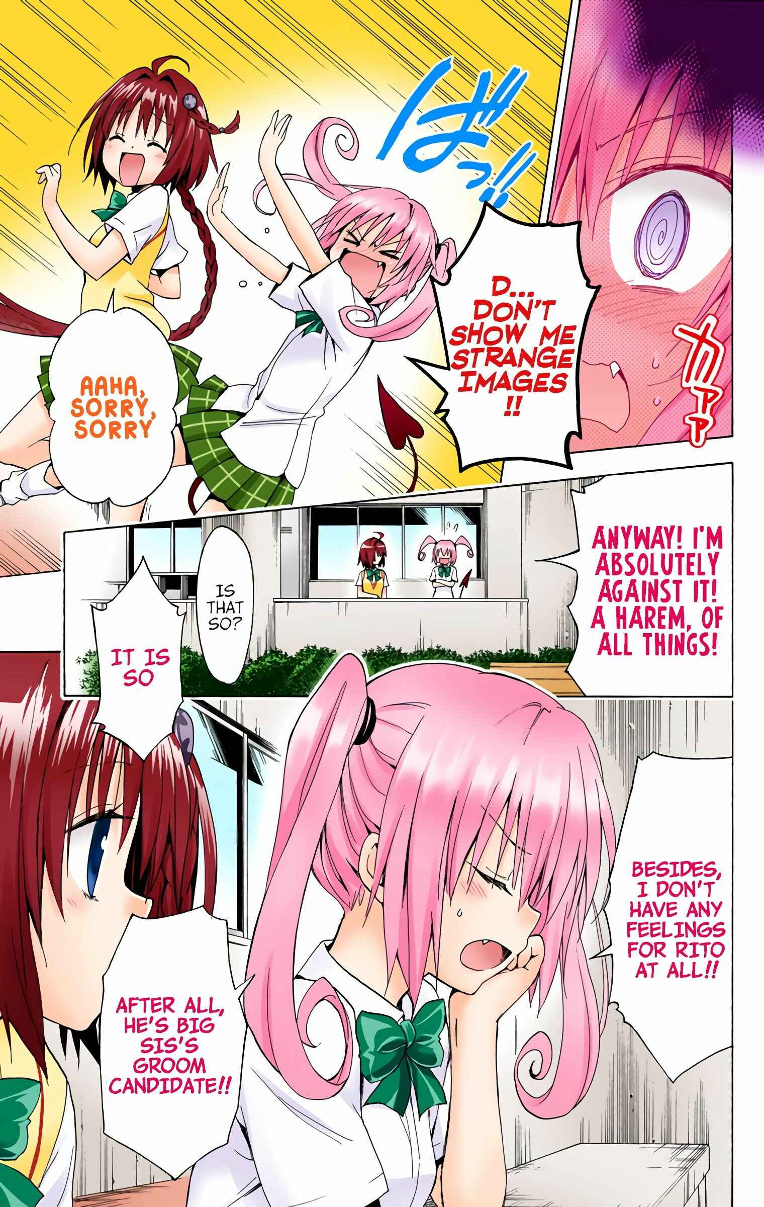 To Love Ru Darkness (Official Colored) Chapter 36 - Page 13