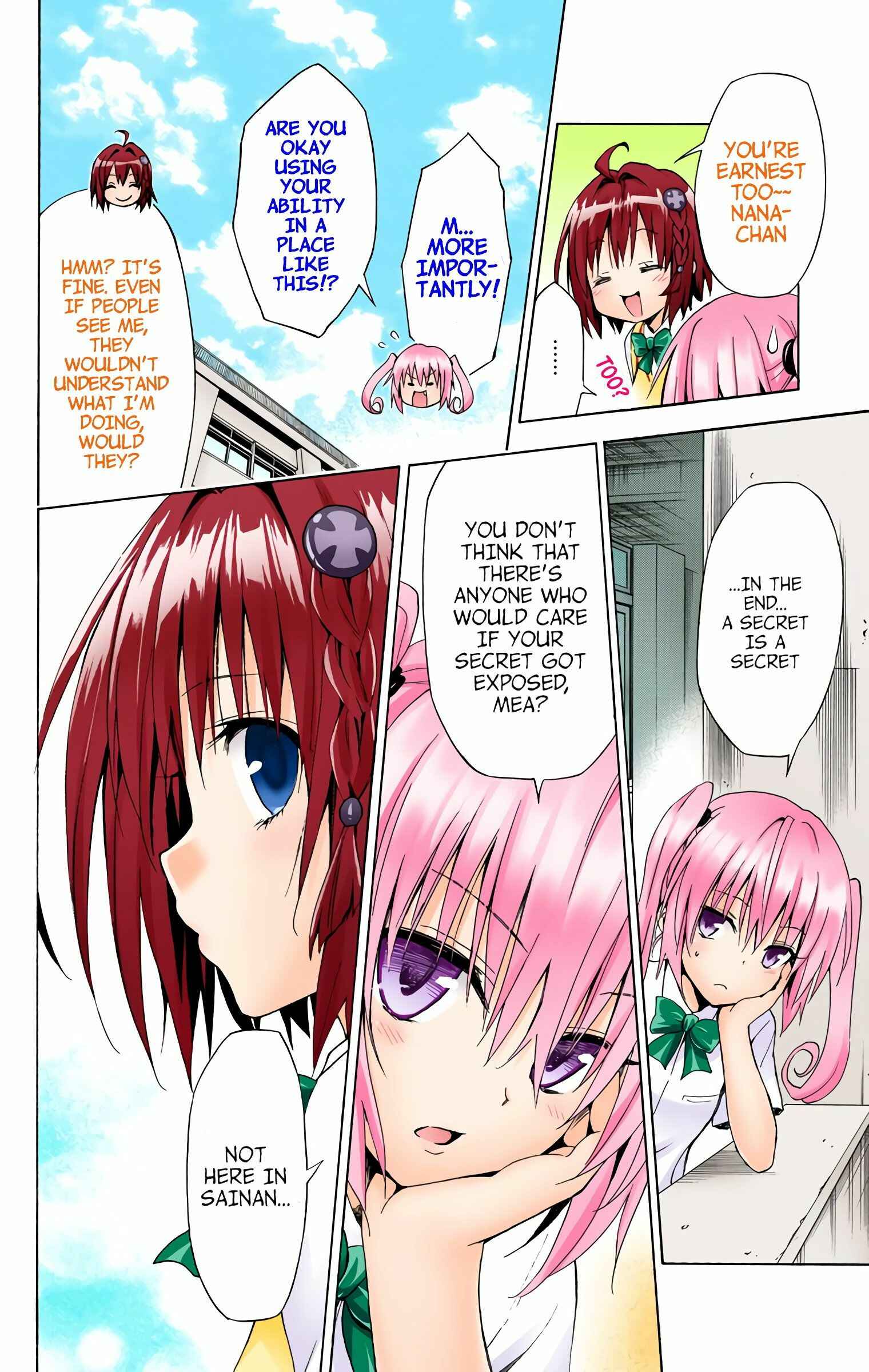 To Love Ru Darkness (Official Colored) Chapter 36 - Page 14