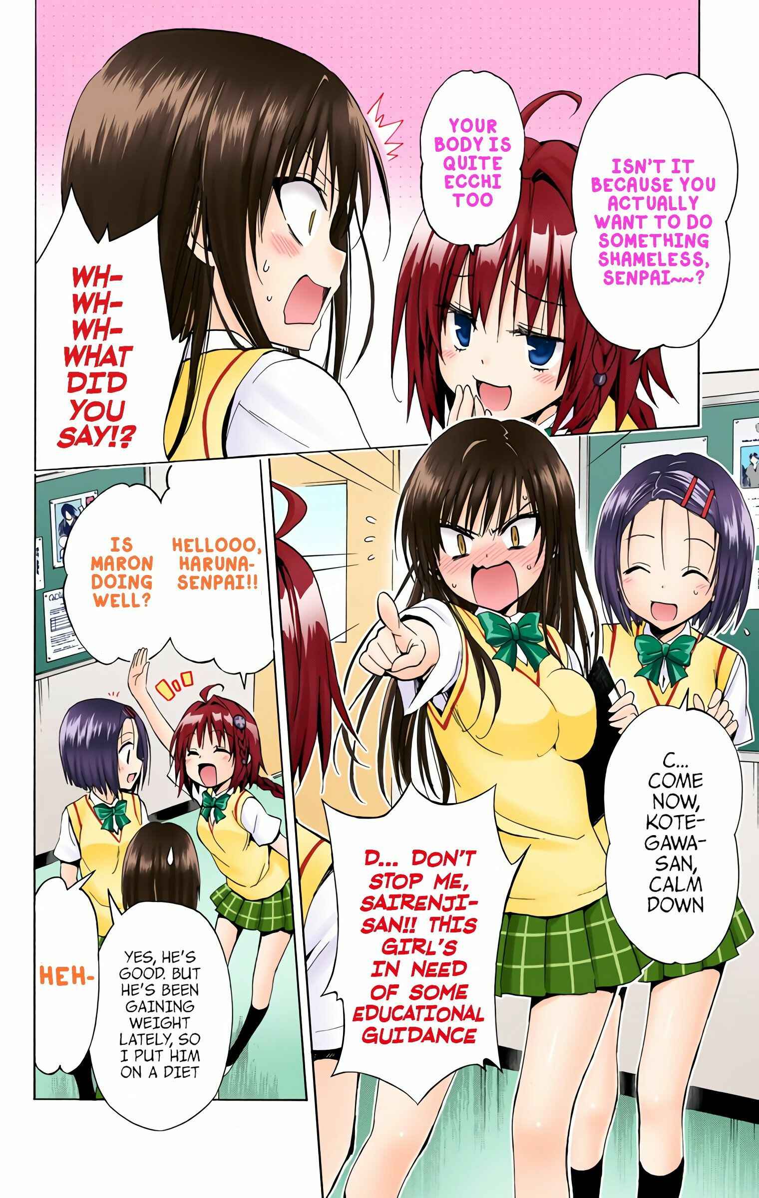 To Love Ru Darkness (Official Colored) Chapter 36 - Page 2