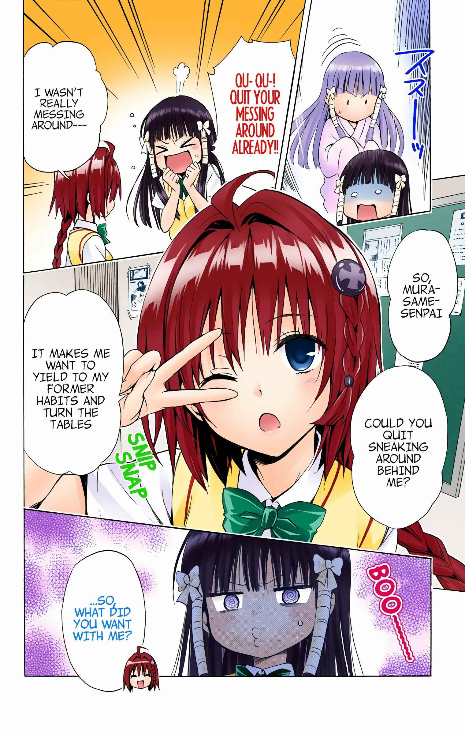 To Love Ru Darkness (Official Colored) Chapter 36 - Page 24