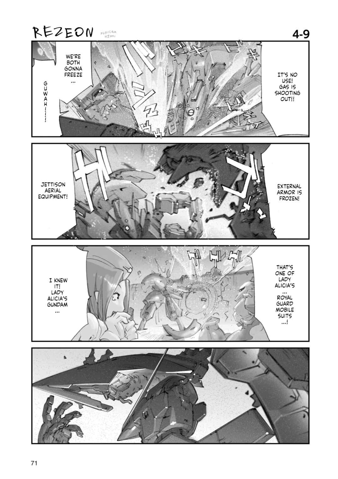 Advance of Zeta Re-Boot: Gundam Inle - Black Rabbit Had a Dream Chapter 10 - Page 11