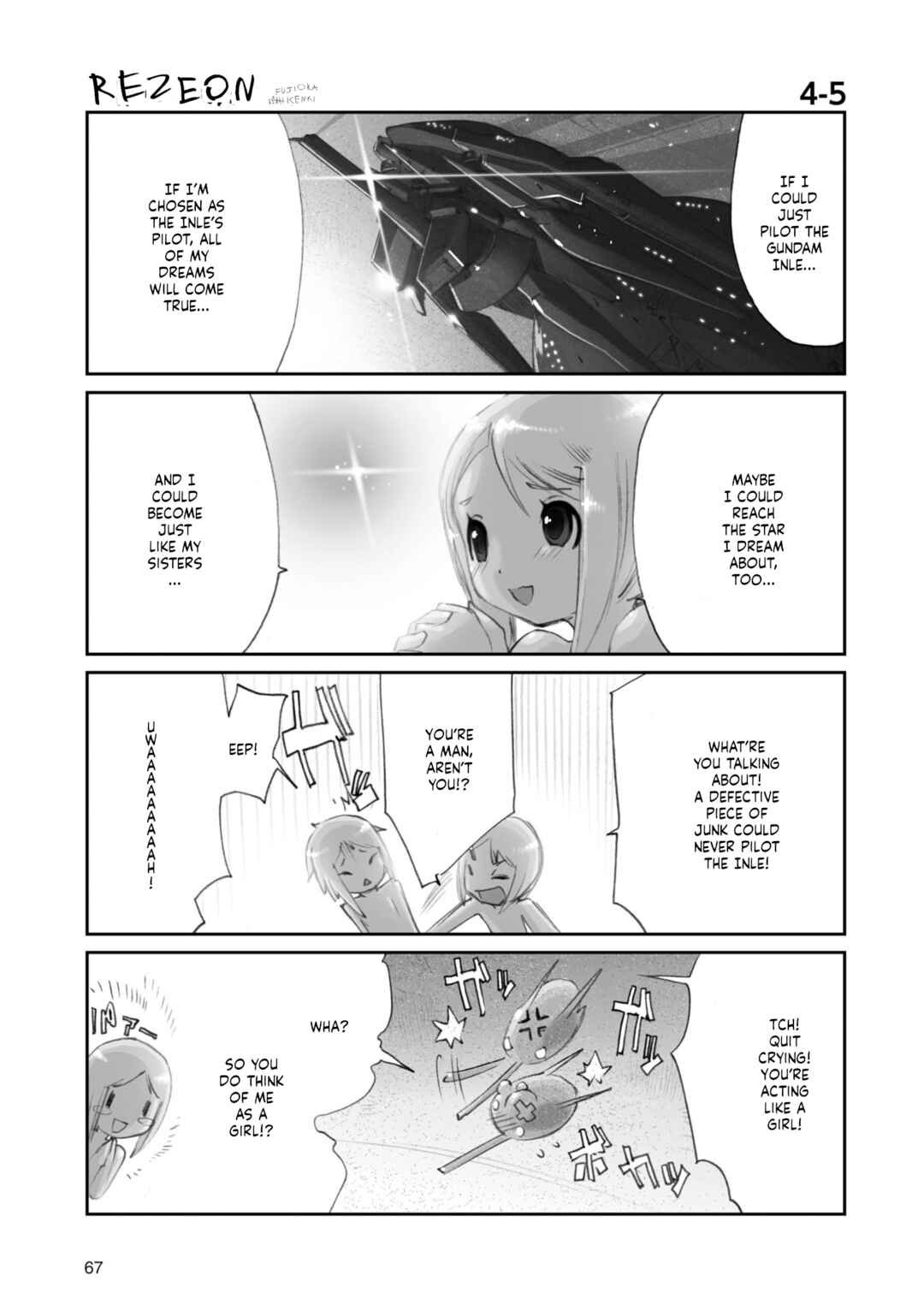 Advance of Zeta Re-Boot: Gundam Inle - Black Rabbit Had a Dream Chapter 10 - Page 7