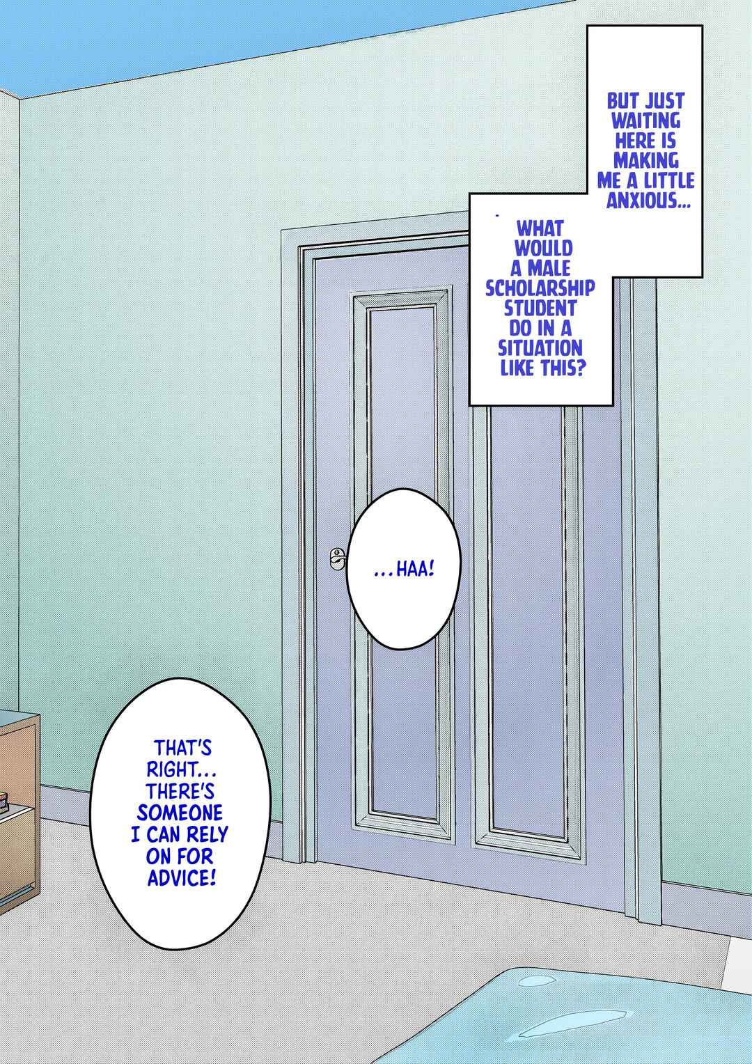 Danjo-hi 1:39 no Heikou Sekai wa Omoi no Hoka Futsuu (Fan Colored) Chapter 128 - Page 2